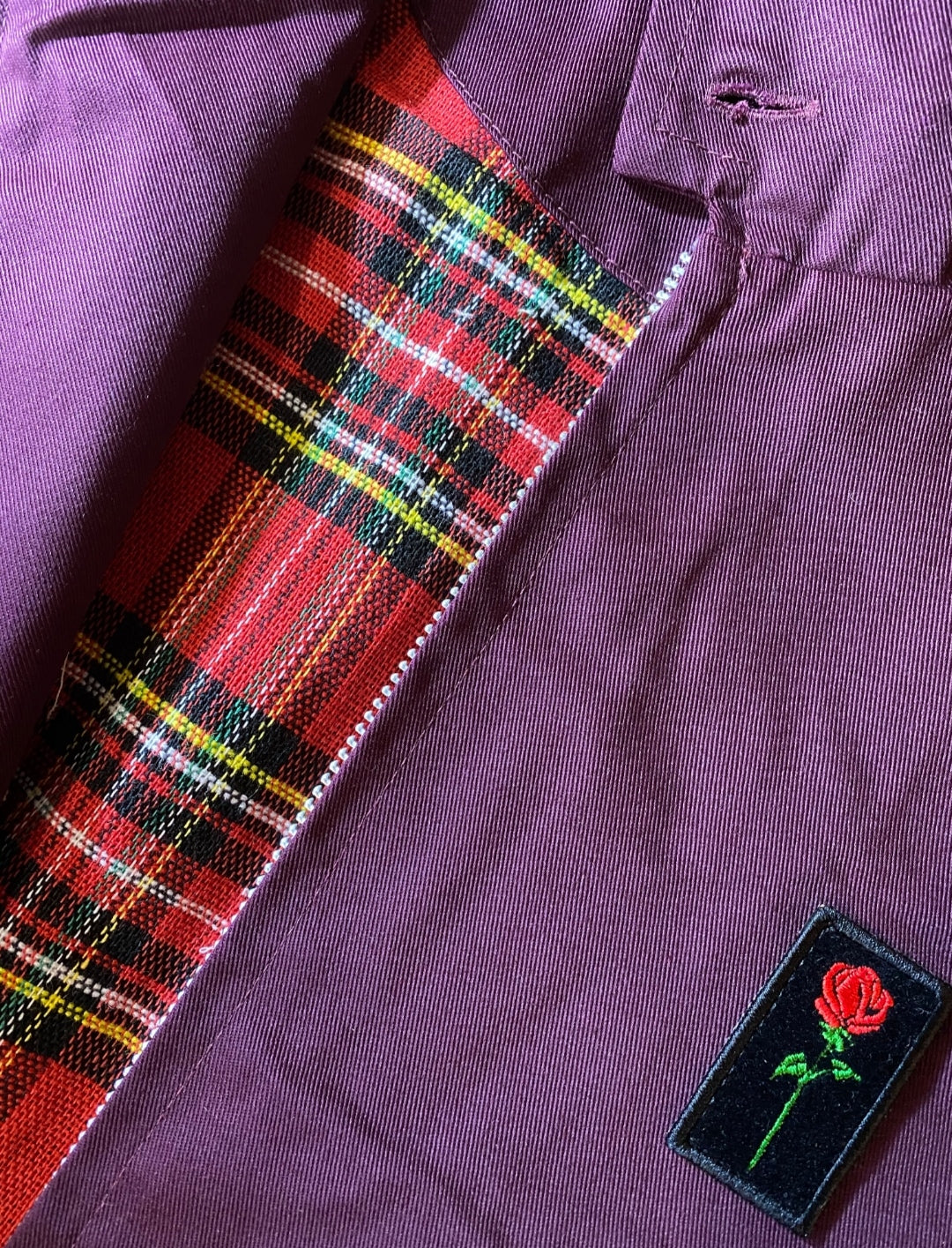 FORTBLAKE BORDEAUX HARRINGTON JACKET