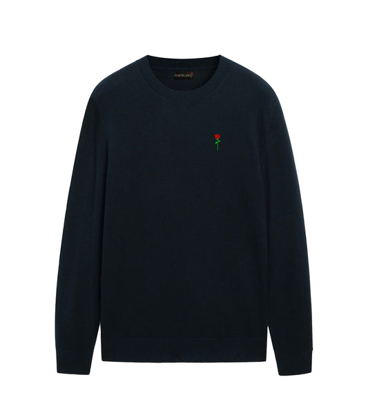 FORTBLAKE CLASSIC NAVY KNITWEAR