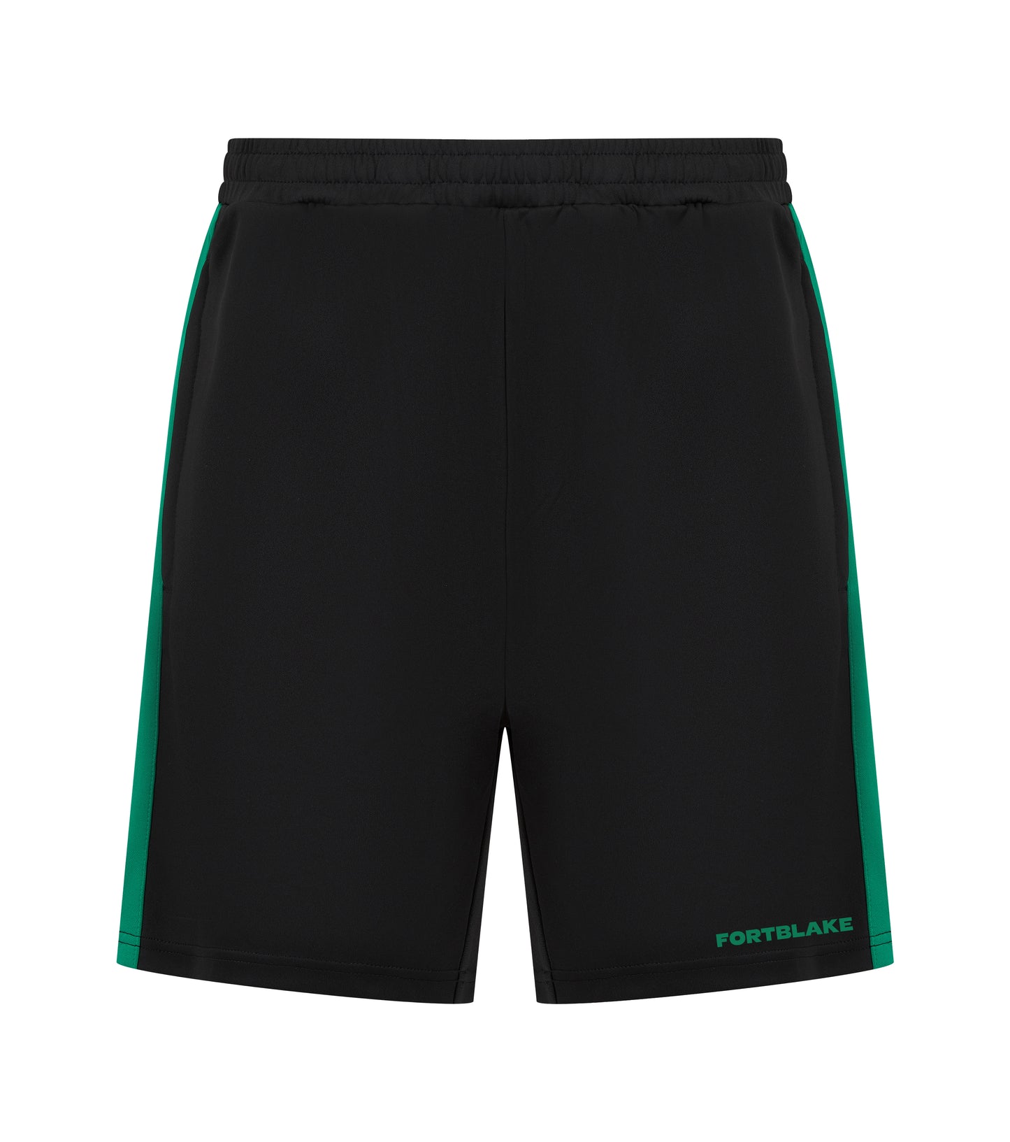 SHORT DE SPORT FORTBLAKE DERBY NOIR/VERT