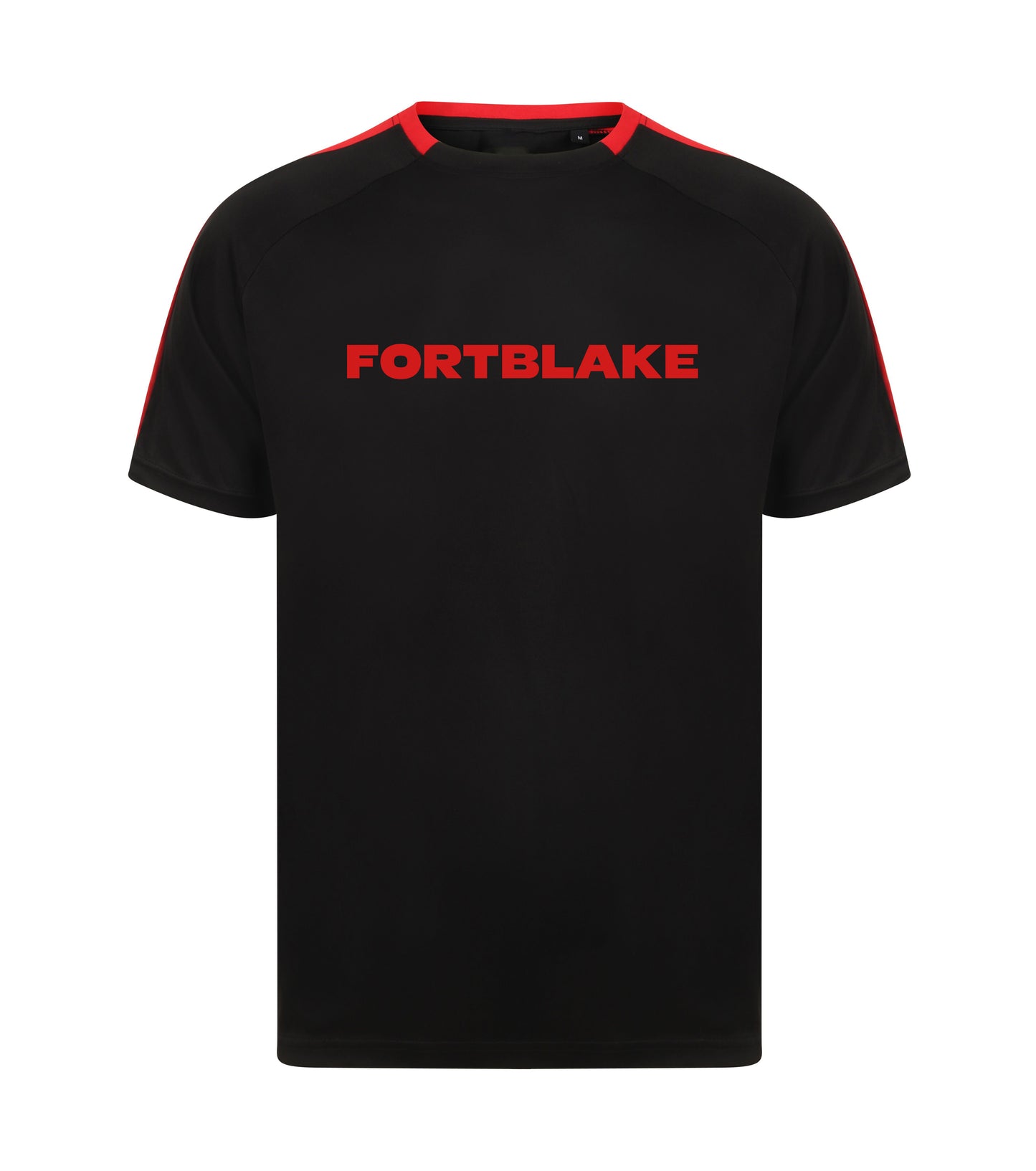 T-SHIRT SPORT FORTBLAKE DERBY NOIR/ROUGE
