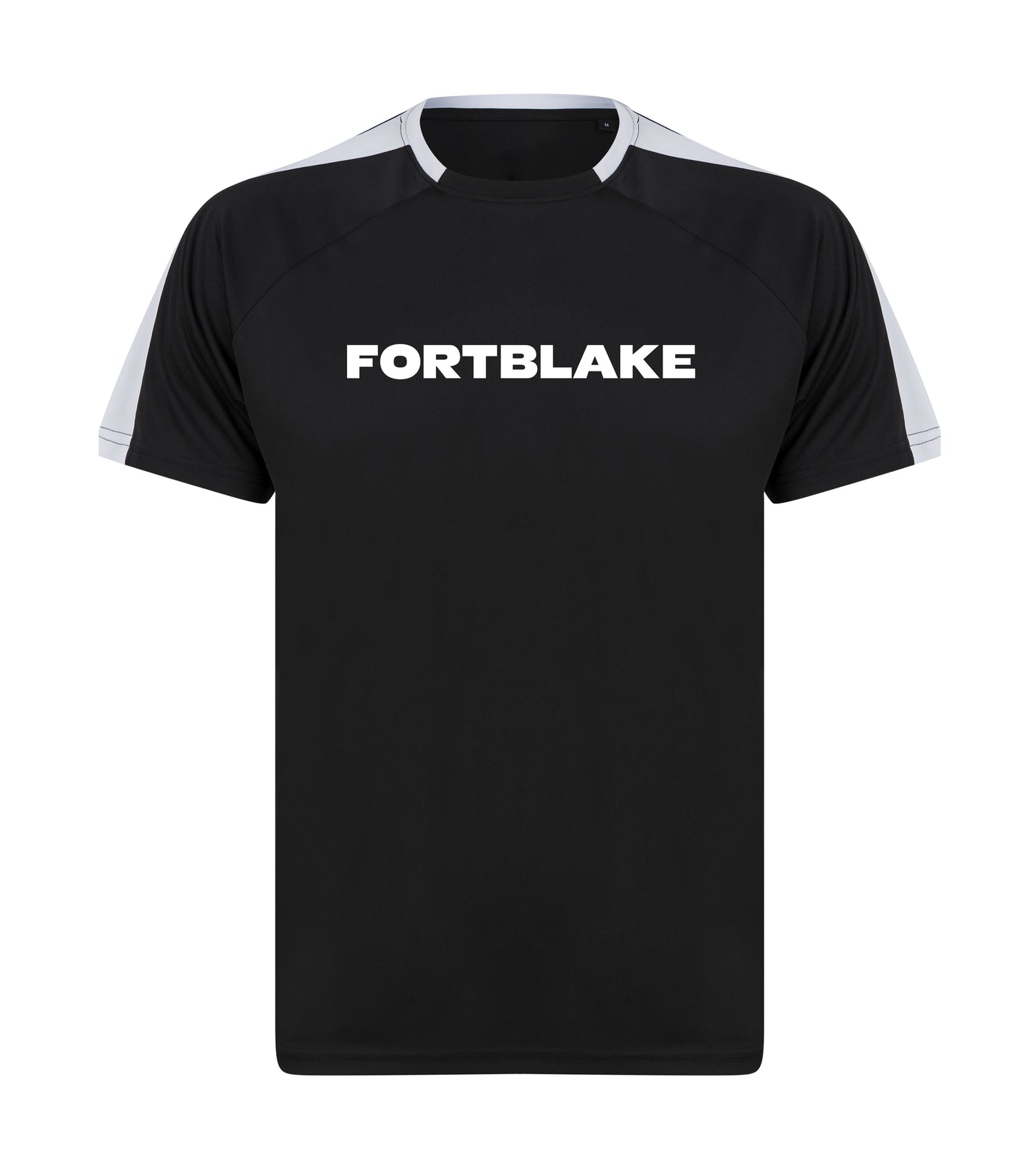 T-SHIRT SPORT FORTBLAKE DERBY NOIR/BLANC