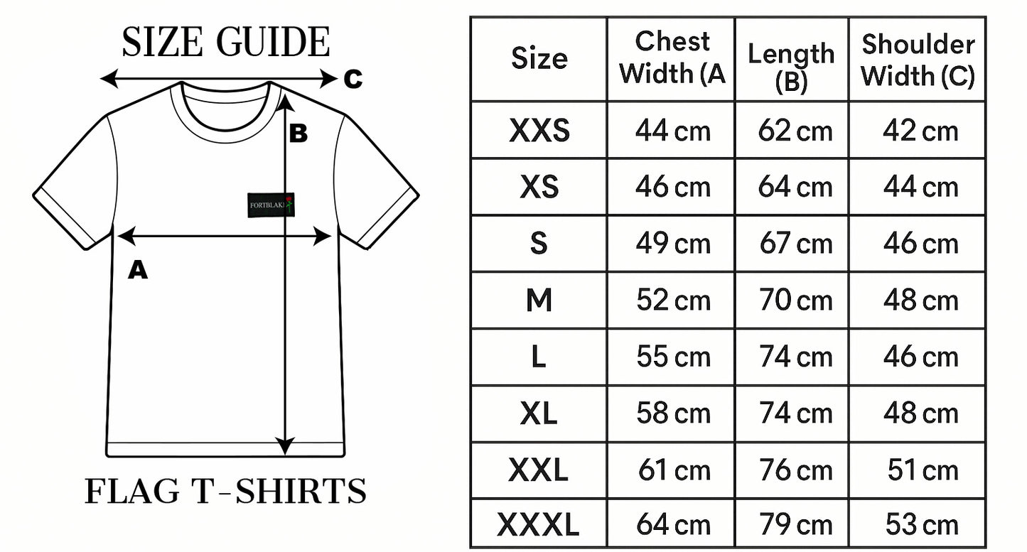 FORTBLAKE FLAG YELLOW T-SHIRT