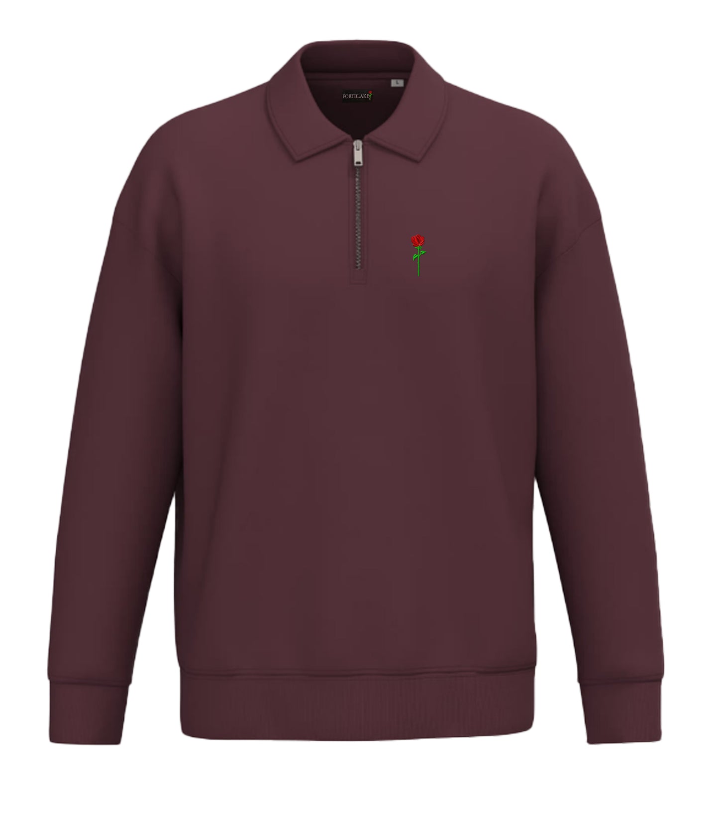 FORTBLAKE CLASSIC BORDEAUX SWEATPOLO