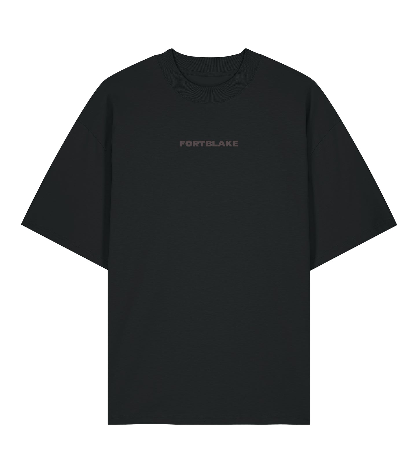 T-SHIRT NERA OVERSIZE FORTBLAKE DERBY