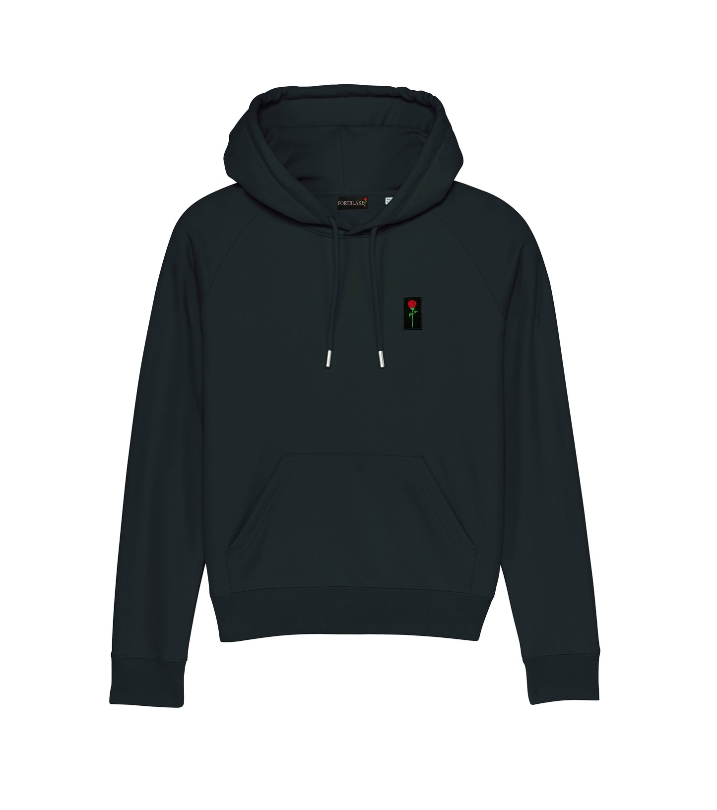 FORTBLAKE WOMAN ARTIC BLACK HOODIE