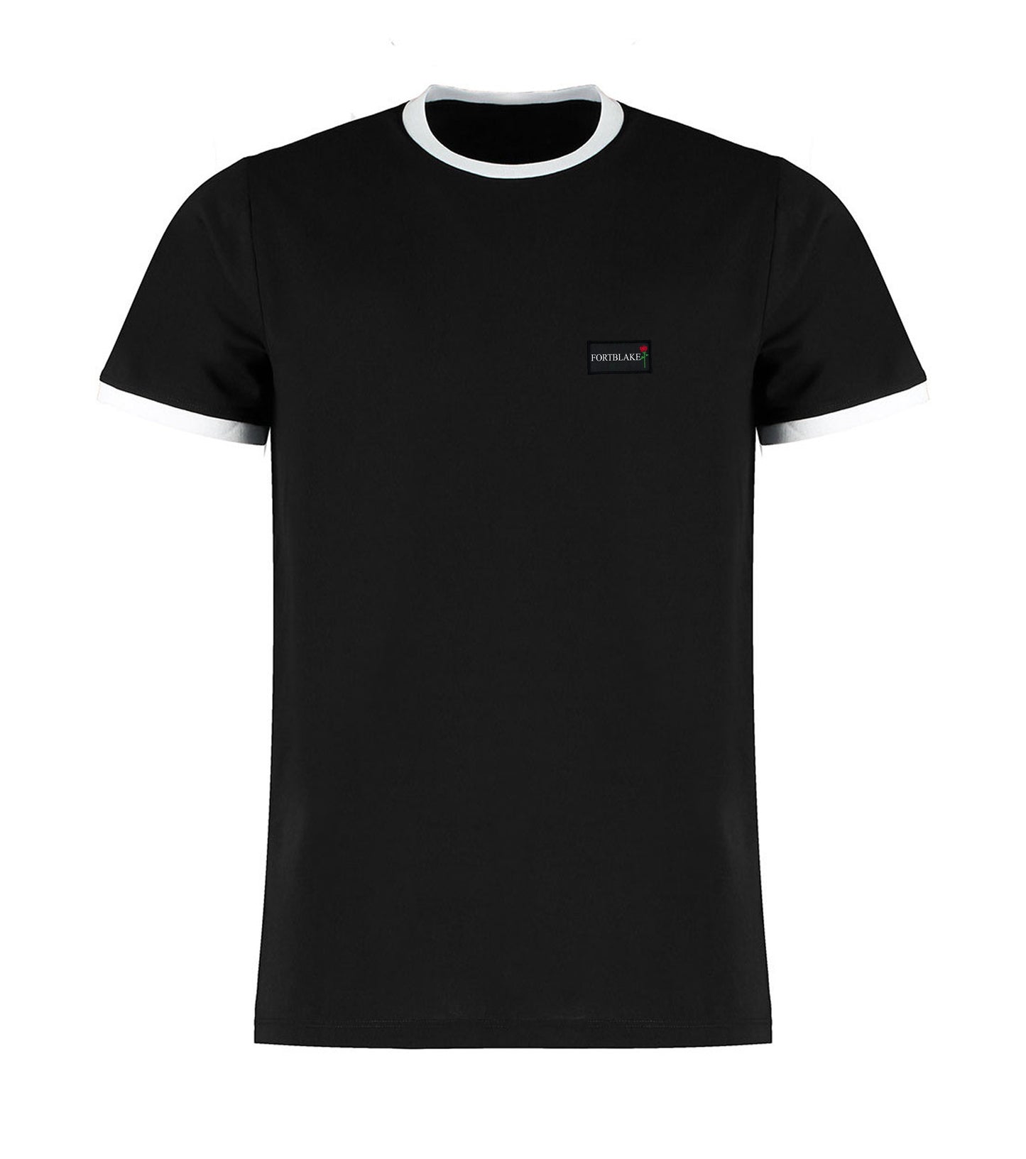T-SHIRT FORTBLAKE NERA/BIANCO CON ANELLO