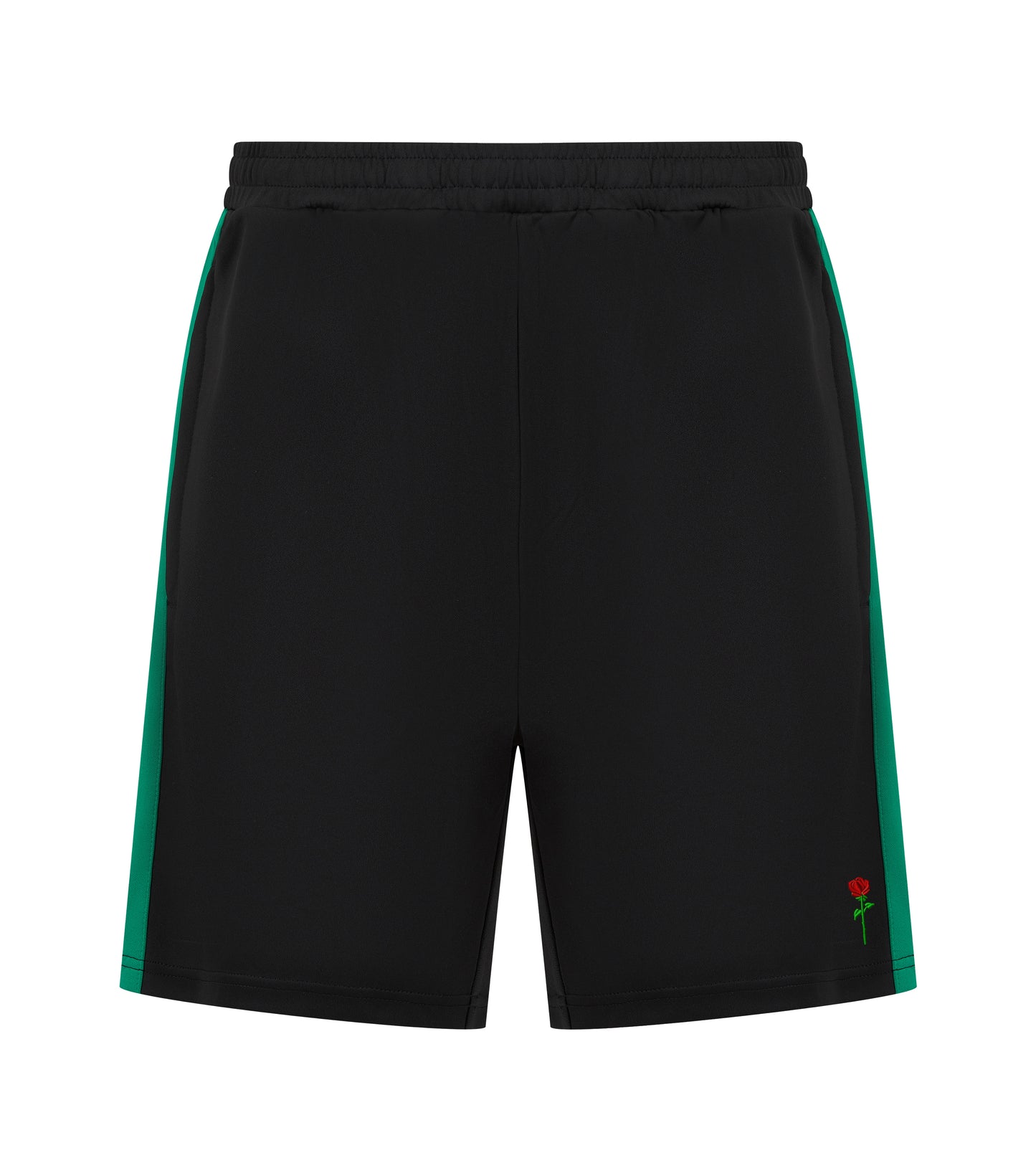 FORTBLAKE CLASSIC BLACK/GREEN SPORT SHORTS
