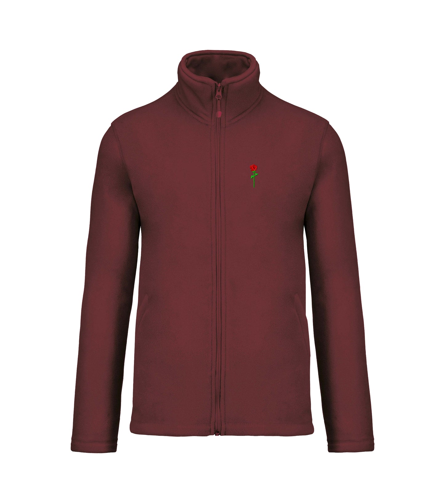 FORTBLAKE CLASSIC BORDEAUX POLAR FLEECE