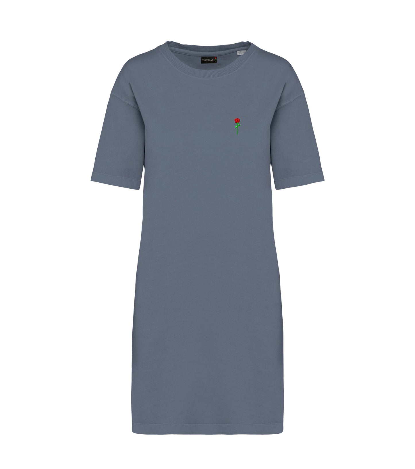 FORTBLAKE WOMAN CLASSIC GREY T-DRESS