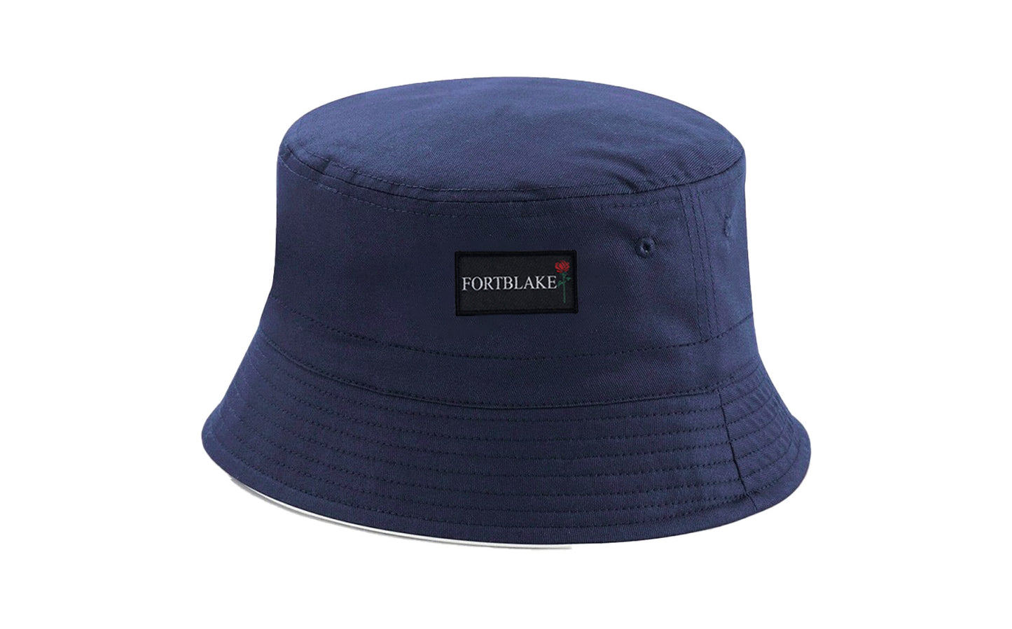 FORTBLAKE FLAG NAVY BUCKET HAT