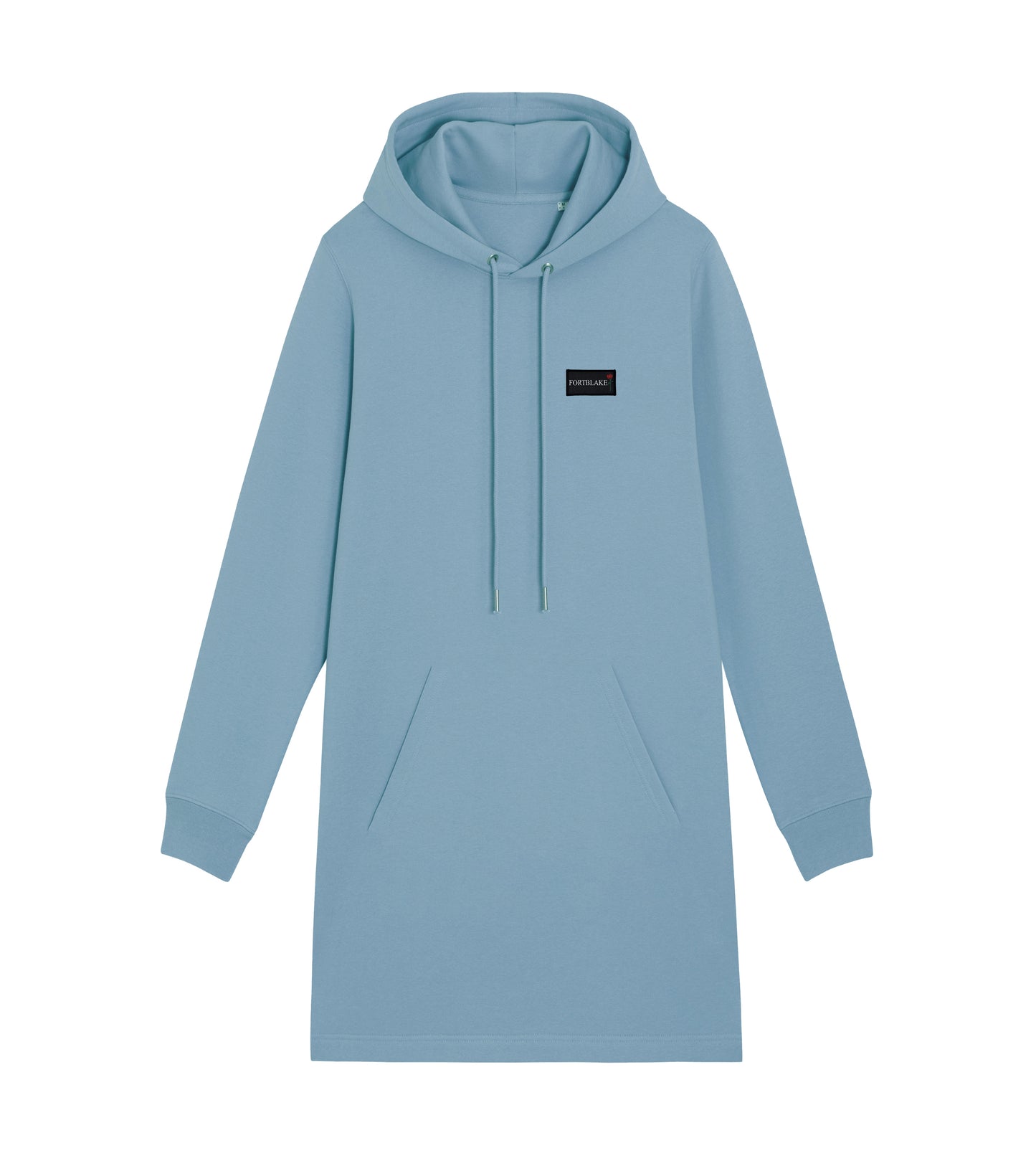 FORTBLAKE WOMAN FLAG SKY HOODIE-DRESS