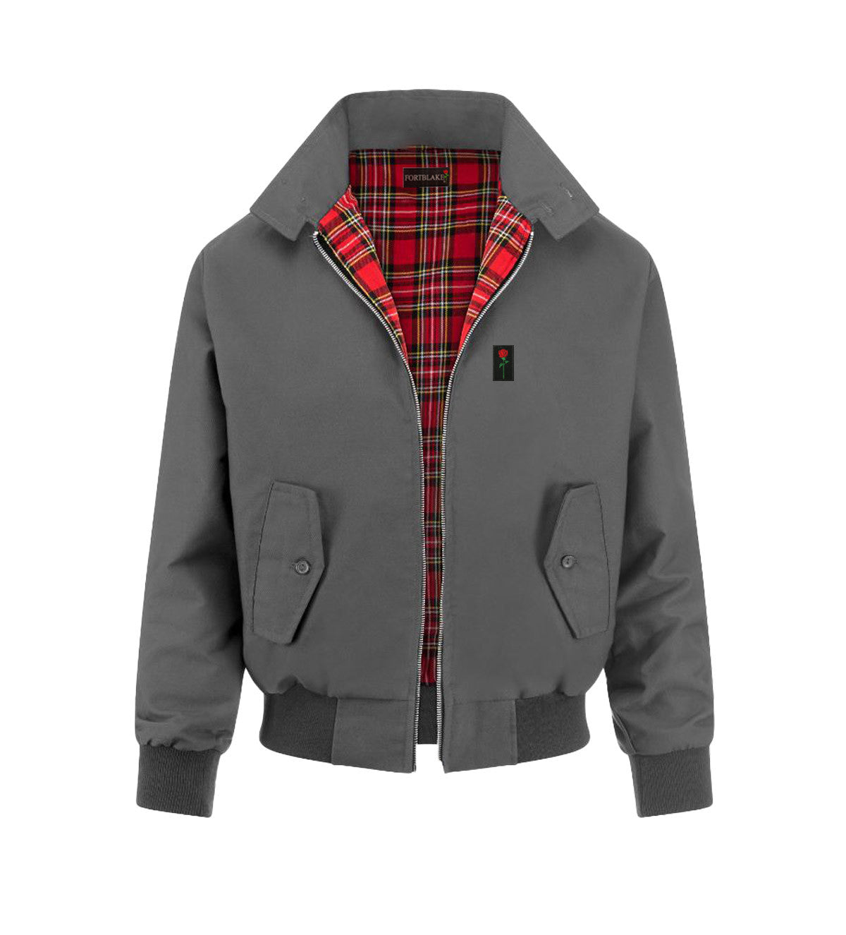 VESTE HARRINGTON GRISE FORTBLAKE