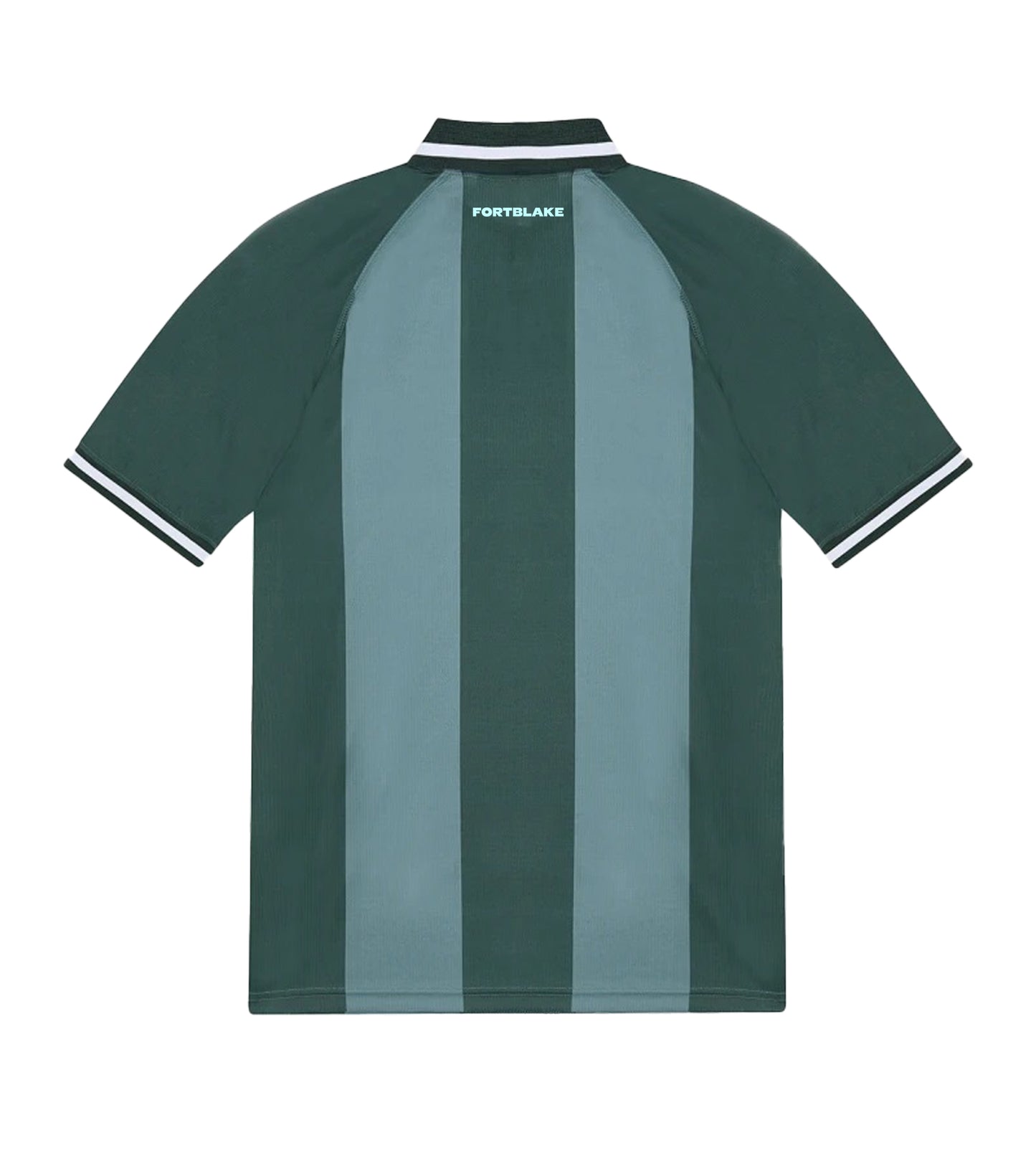 FORTBLAKE FOOTBALL JERSEY GREEN STRIPES POLOSHIRT