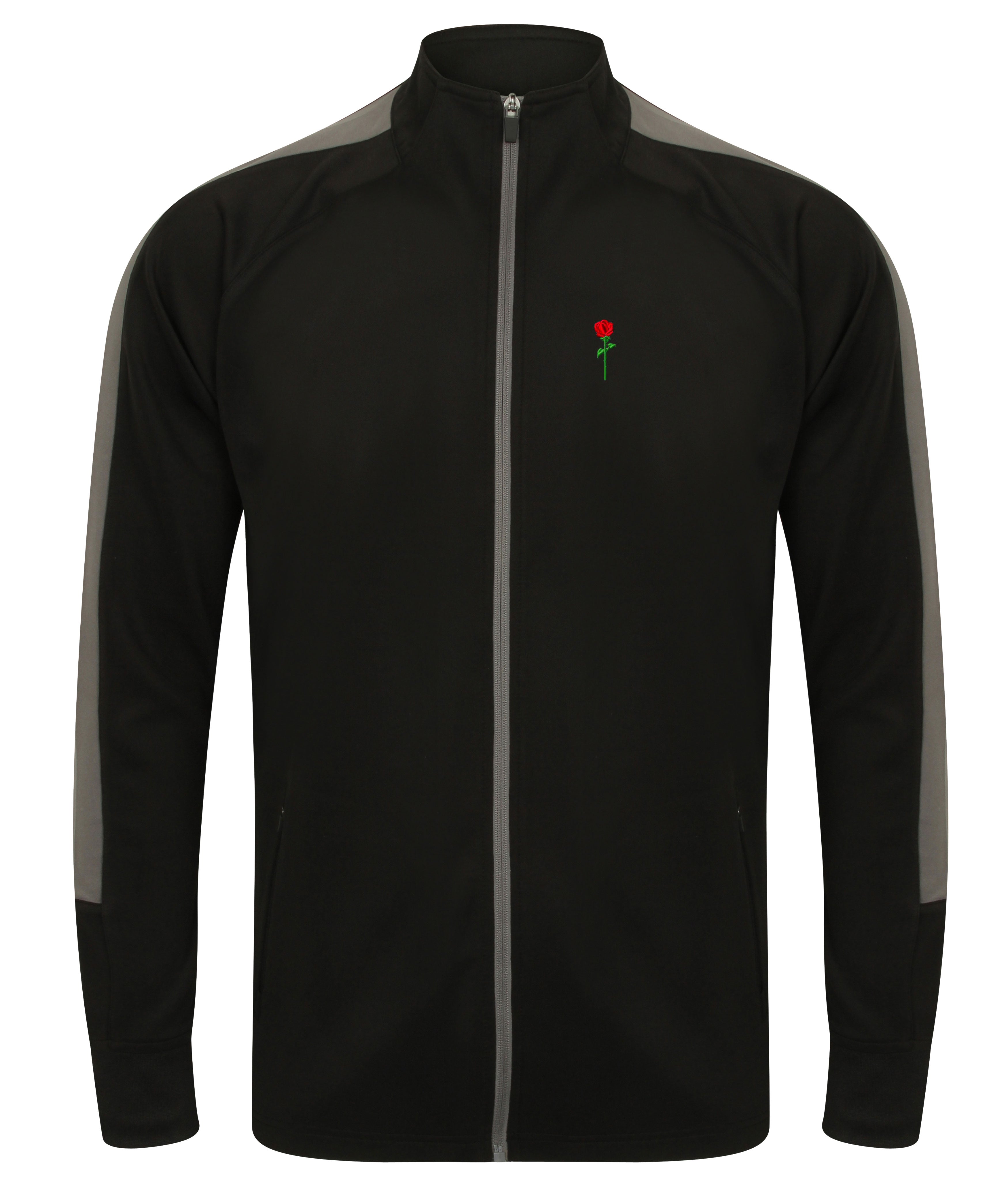 Rusty Front Line Track Jacket Black main image 1