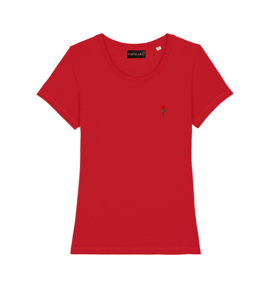 FORTBLAKE WOMAN CLASSIC RED T-SHIRT