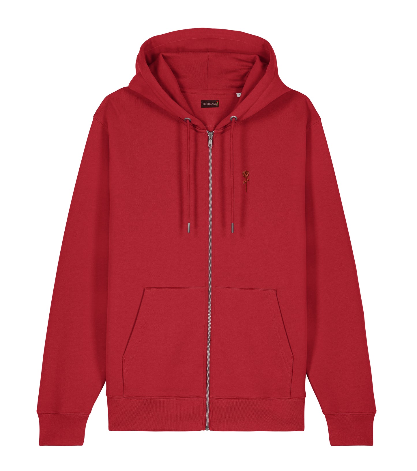 Sweat à capuche zippé Fortblake Shadow Red