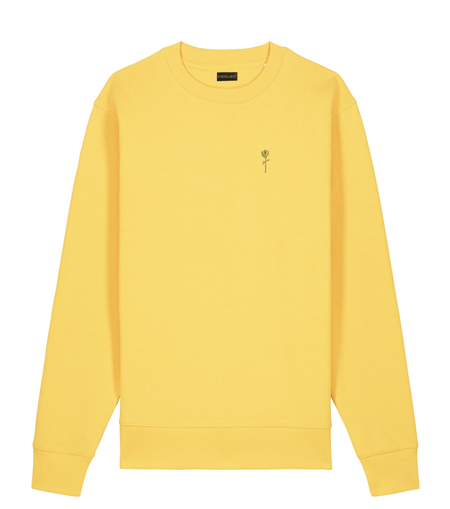 SWEAT-SHIRT JAUNE OMBRE FORTBLAKE