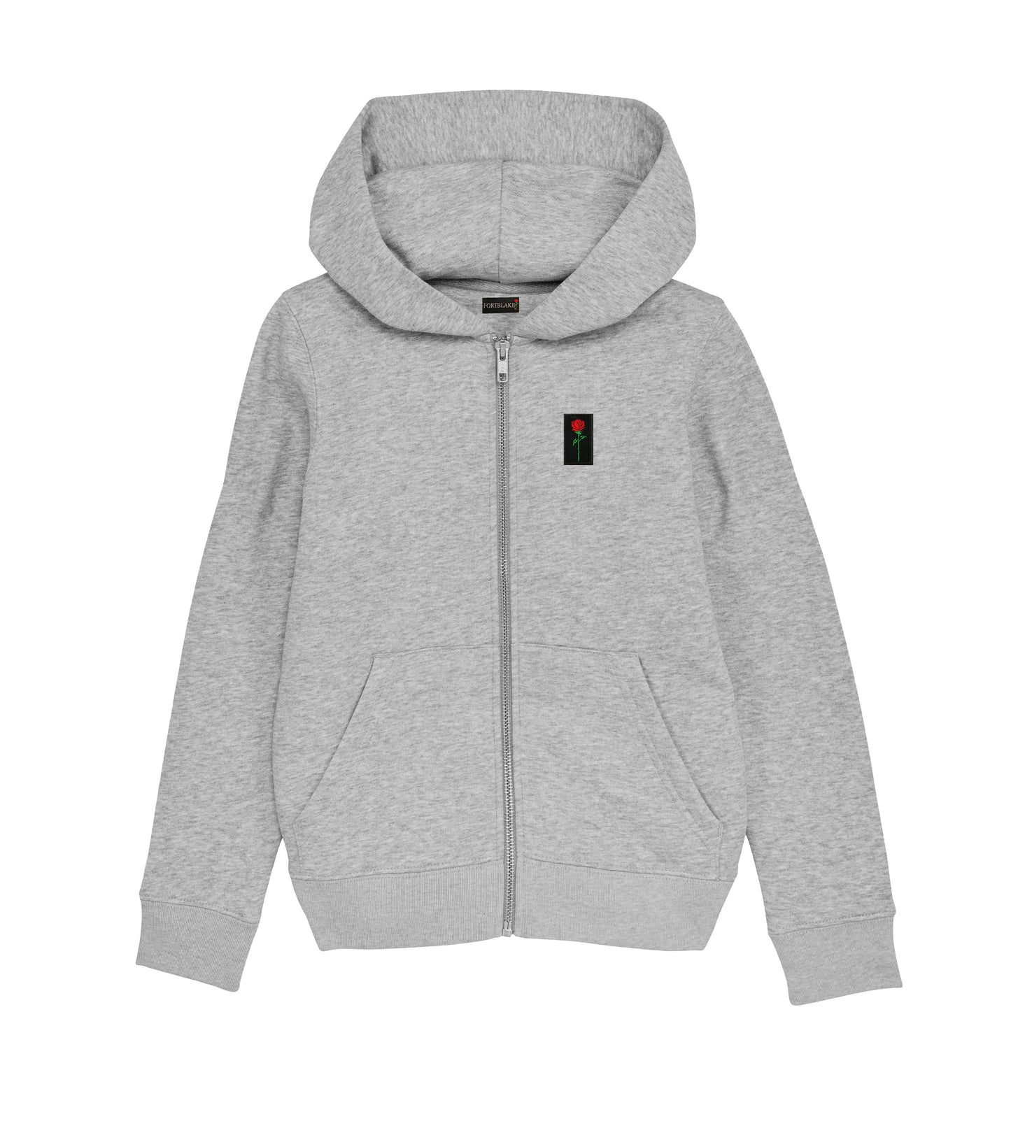 Sweat à capuche zippé Fortblake Artic Sport Grey pour femme