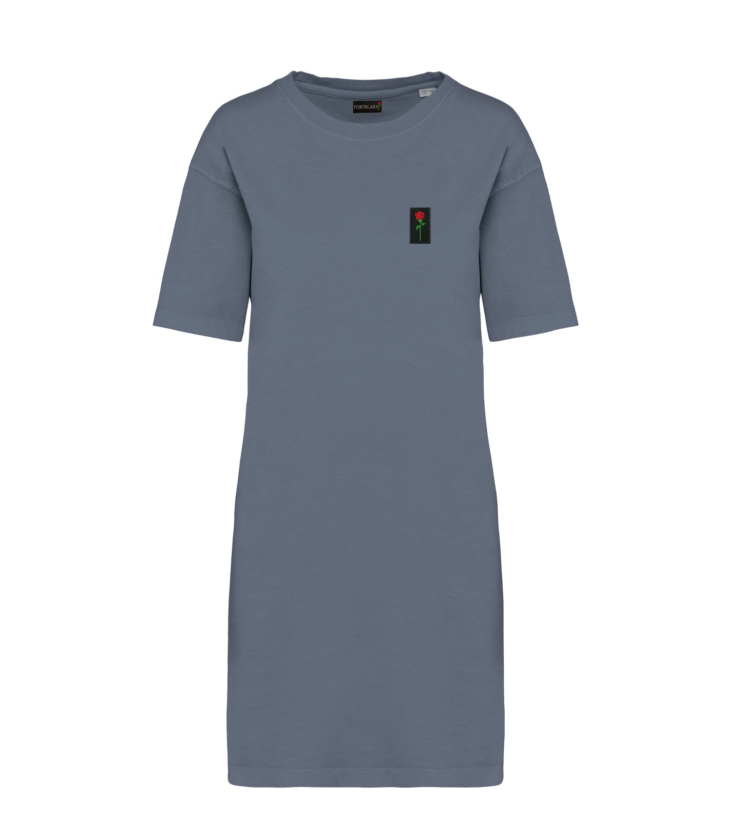 T-shirt gris ondulé pour femme Fortblake