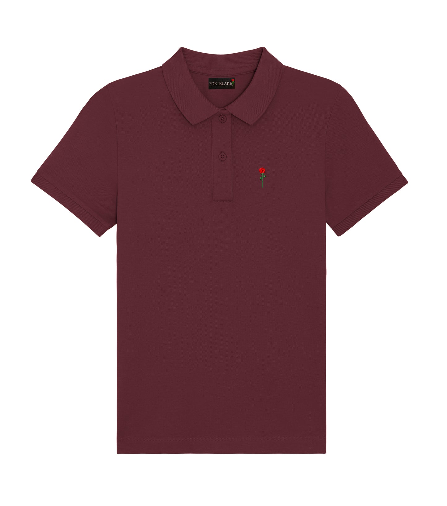 POLO CLASSIQUE BORDEAUX FORTBLAKE FEMME