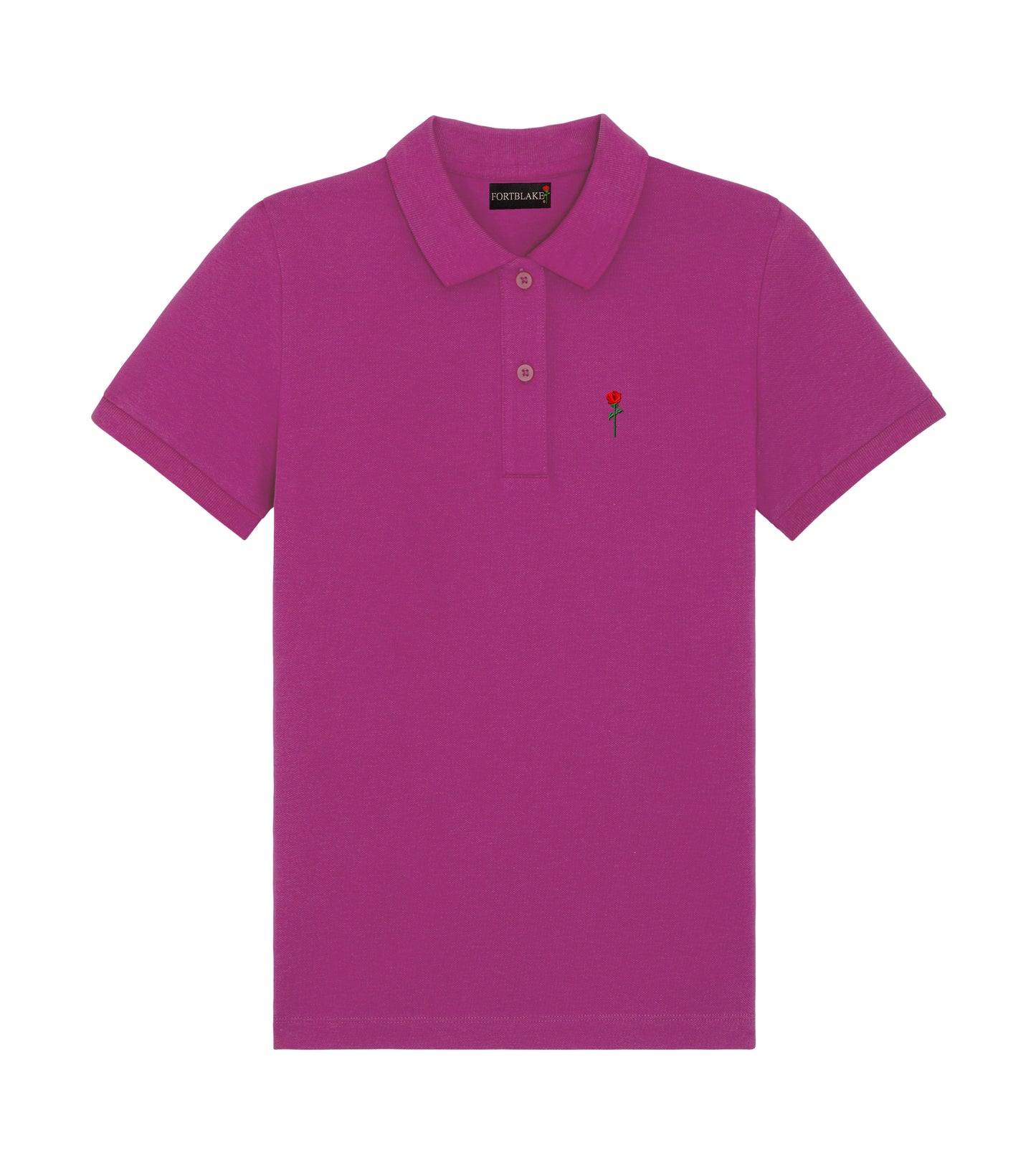 FORTBLAKE WOMAN CLASSIC FUCSIA POLOSHIRT