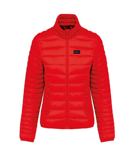 FORTBLAKE WOMAN FLAG RED DOWN JACKET