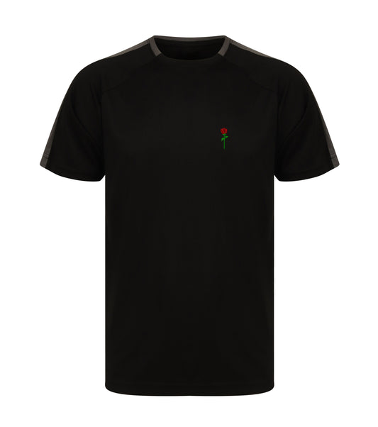 T-SHIRT SPORTIVA NERA/GRIGIA FORTBLAKE CLASSIC