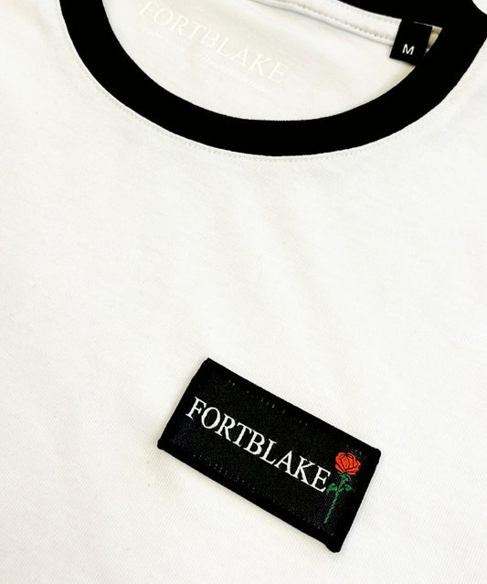 FORTBLAKE WHITE/BLACK RING T-SHIRT