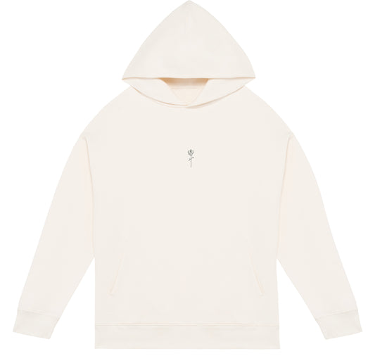 Sweat à capuche surdimensionné FORTBLAKE couleur crème