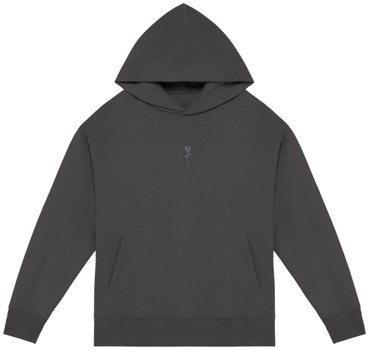 Sweat à capuche oversize gris foncé Fortblake