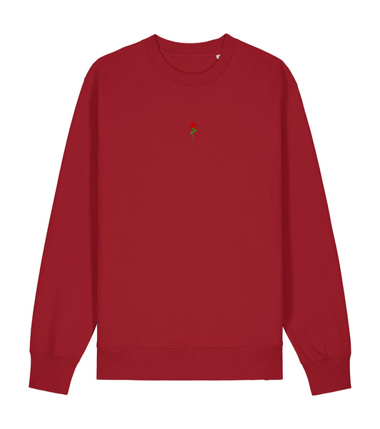 FORTBLAKE CLASSIC STREETCASUAL RED SWEATSHIRT