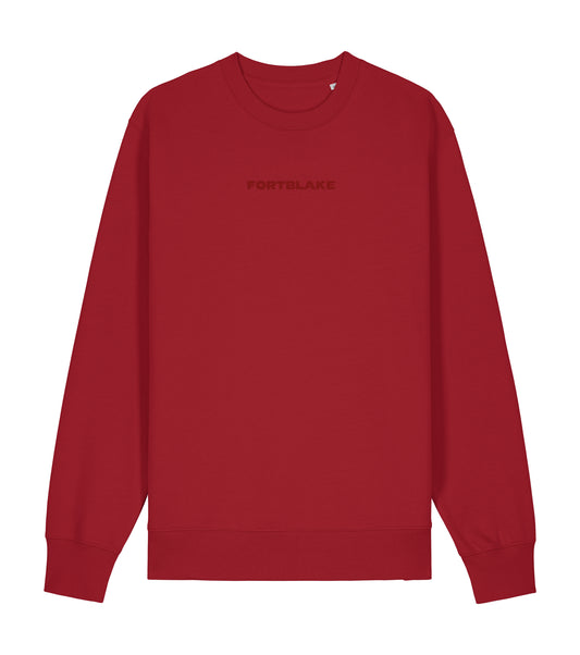 FORTBLAKE DERBY STREETCASUAL RED SWEATSHIRT