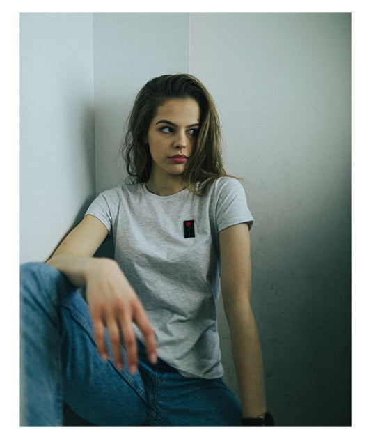 FORTBLAKE WOMAN WAVE SPORTGREY T-SHIRT