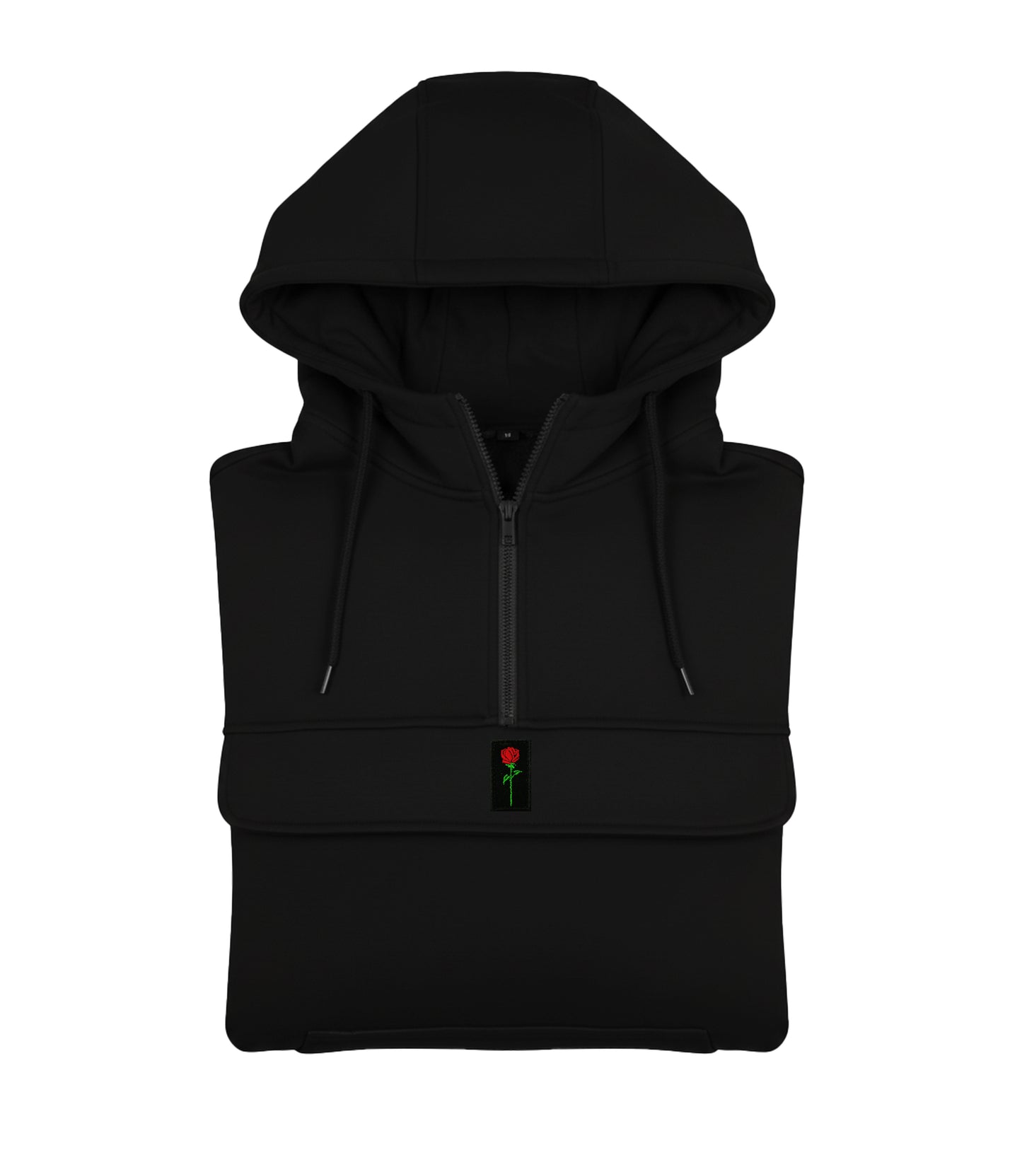 FELPA CON CAPPUCCIO NERA FORTBLAKE ARTIC STORM