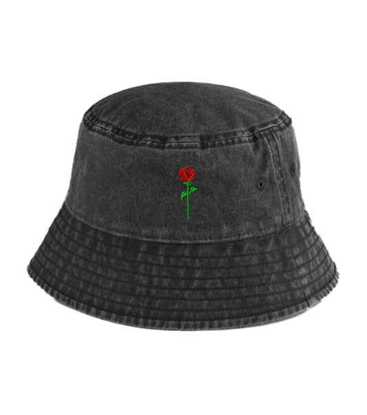 FORTBLAKE CLASSIC VINTAGE BLACK BUCKET HAT