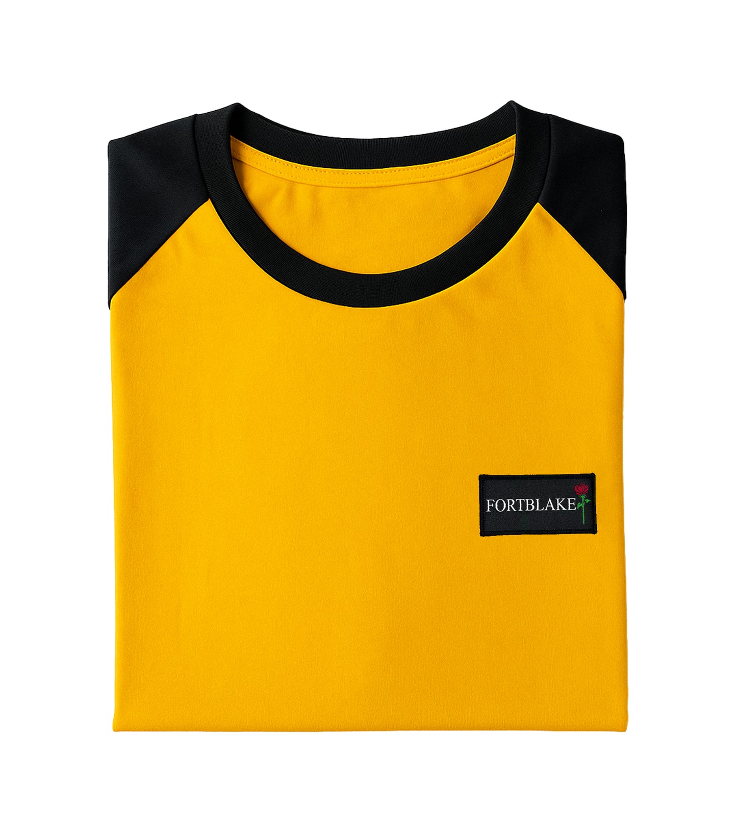 FORTBLAKE YELLOW/BLACK BICOLOR T-SHIRT