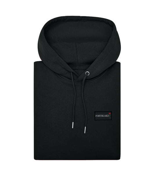 FORTBLAKE FLAG BLACK HOODIE