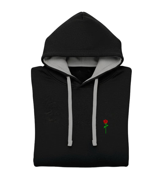FORTBLAKE CLASSIC BLACK/GREY BICOLOR HOODIE