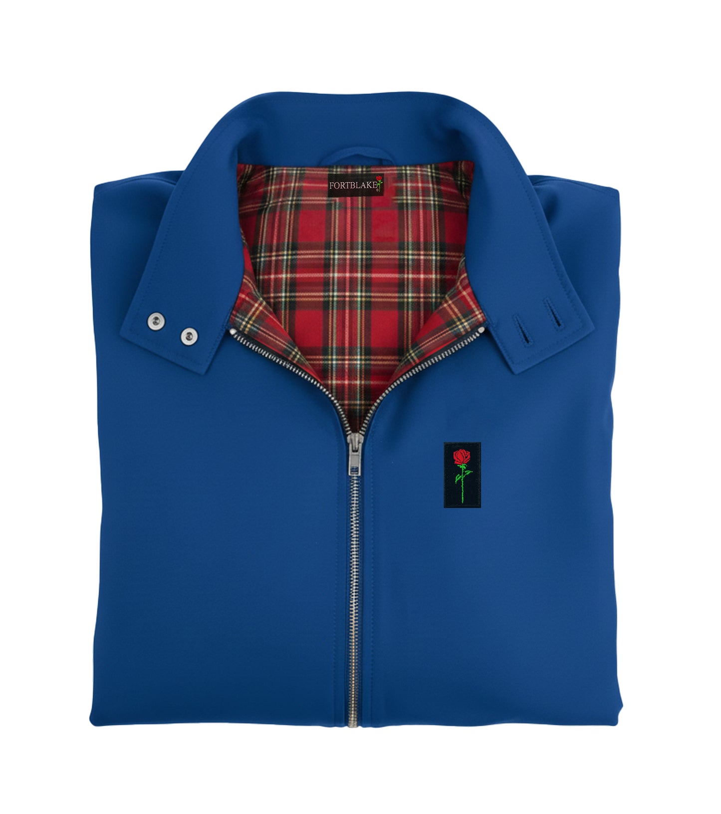 FORTBLAKE BLUE HARRINGTON JACKET