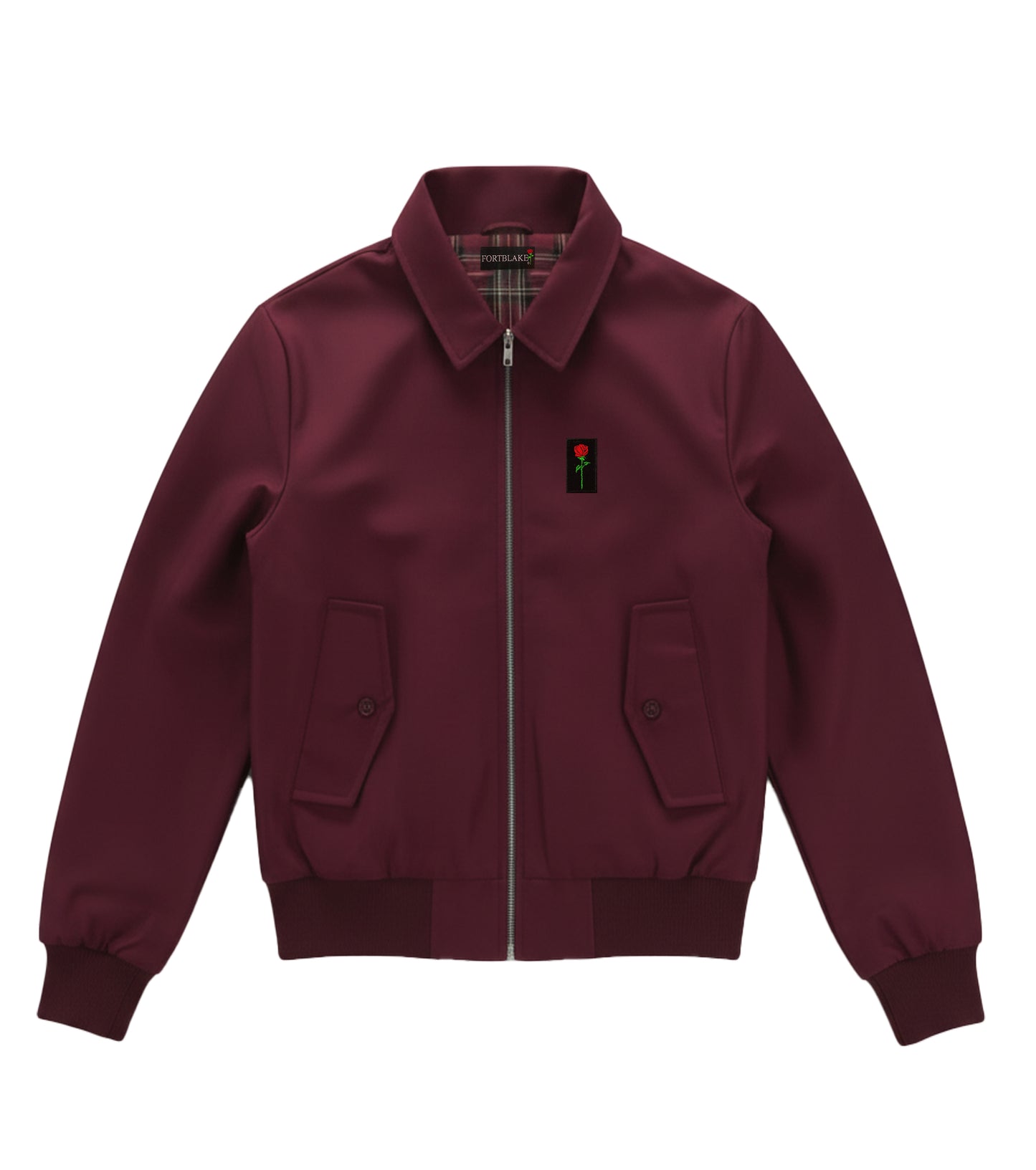 FORTBLAKE BORDEAUX HARRINGTON JACKET
