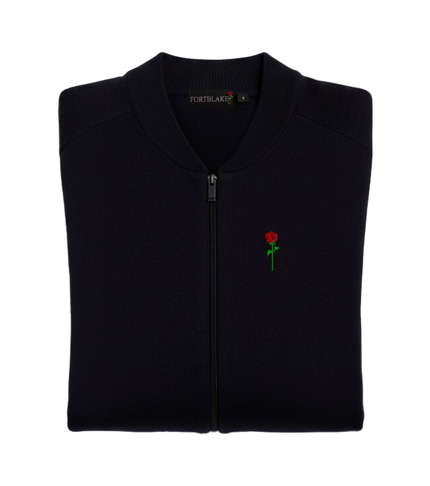 FORTBLAKE CLASSIC BLACK CARDIGAN KNITWEAR