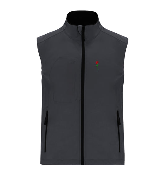 FORTBLAKE CLASSIC SOFTSHELL SANS MANCHES GRIS FONCÉ