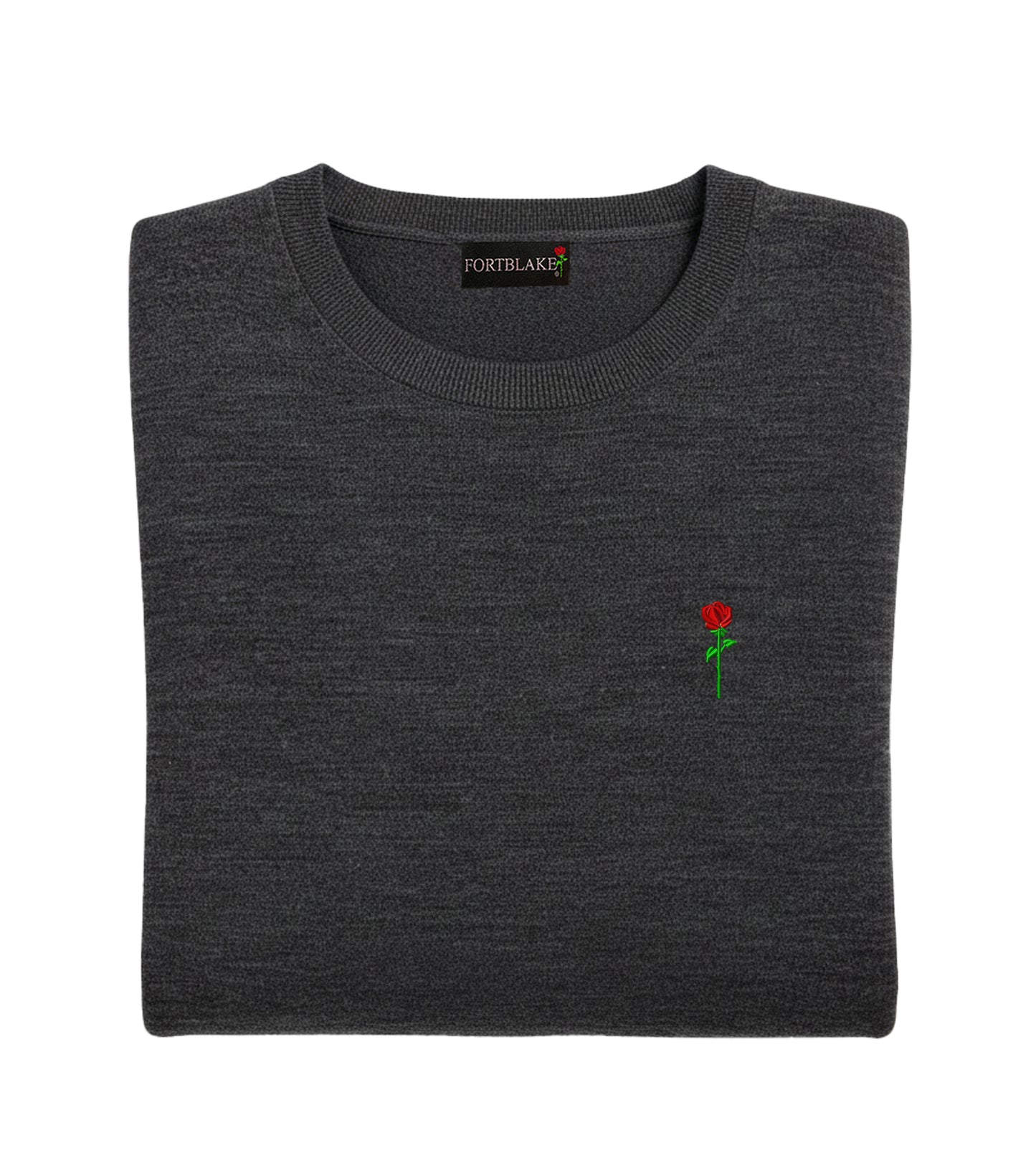 FORTBLAKE CLASSIC DARKGREY KNITWEAR