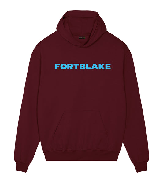 FORTBLAKE DERBY BORDEAUX/SKY HOODIE