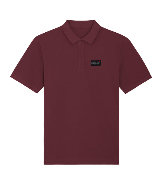 POLO BORDEAUX CON BANDIERA FORTBLAKE