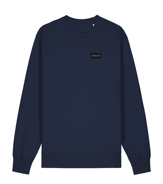SWEAT-SHIRT BLEU MARINE AVEC DRAPEAU FORTBLAKE