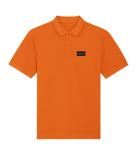 POLO ARANCIONE CON BANDIERA FORTBLAKE