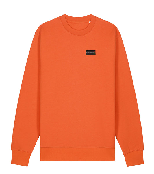 SWEAT-SHIRT ORANGE DRAPEAU FORTBLAKE