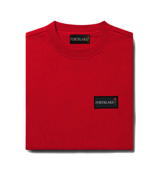 SWEAT-SHIRT ROUGE DRAPEAU FORTBLAKE