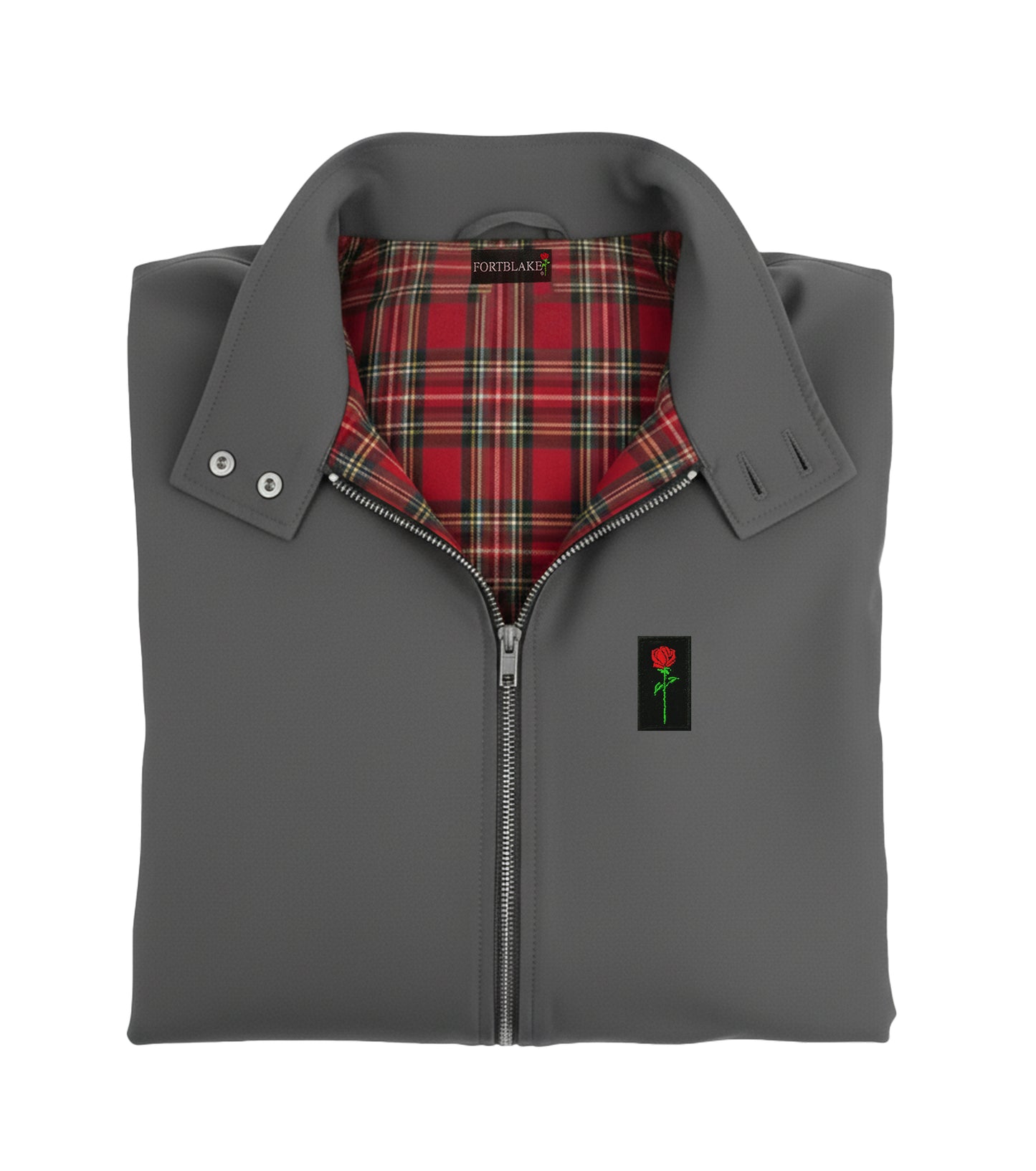 VESTE HARRINGTON GRISE FORTBLAKE